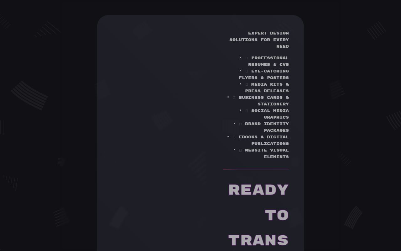 GraphixLab Landing Page